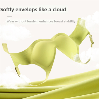 Nesiuvama liemenėlė su švelnia parama, 3/4 puodelio su putų formuojamais kaušeliais, kvėpuojantis lengvas dizainas