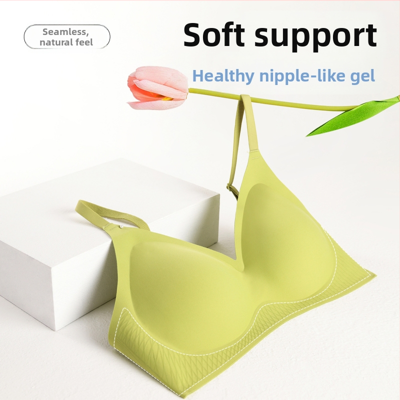 Nesiuvama liemenėlė su švelnia parama, 3/4 puodelio su putų formuojamais kaušeliais, kvėpuojantis lengvas dizainas