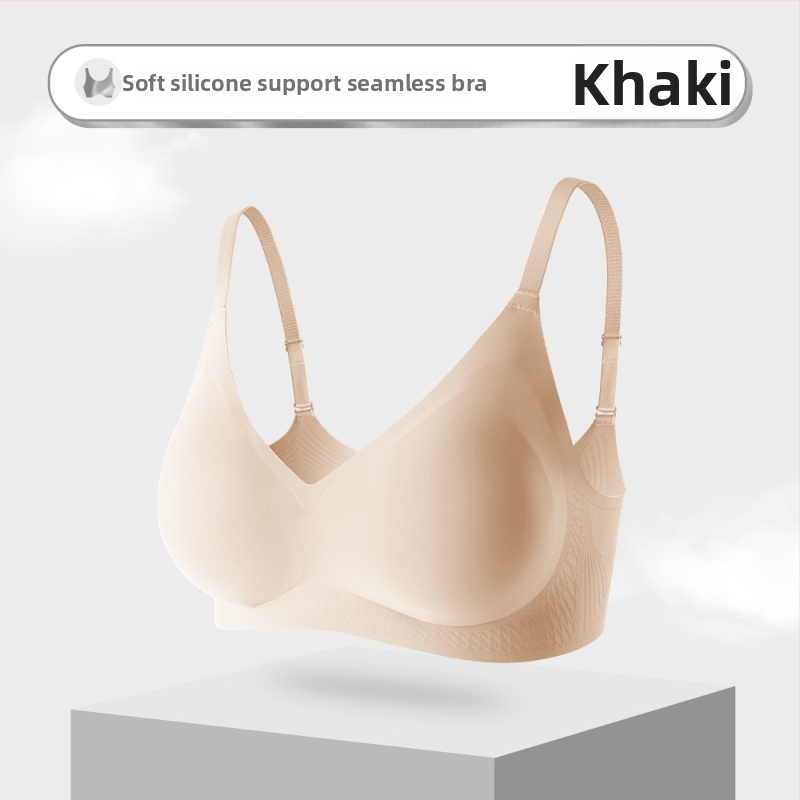 Nesiuvama liemenėlė su švelnia parama, 3/4 puodelio su putų formuojamais kaušeliais, kvėpuojantis lengvas dizainas