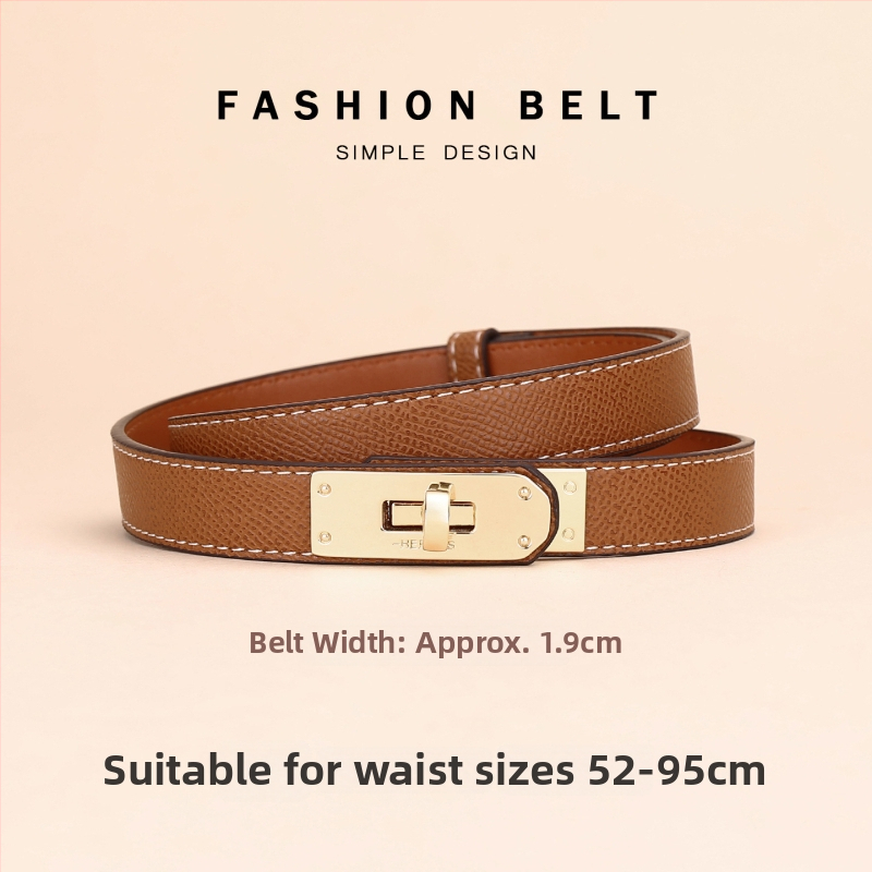 Moteriškas odinis diržas sukniai – dekoratyvinis liemenės diržas, plotis 2–4 cm, sagtis iš lydinio, užsegimas mygtuku