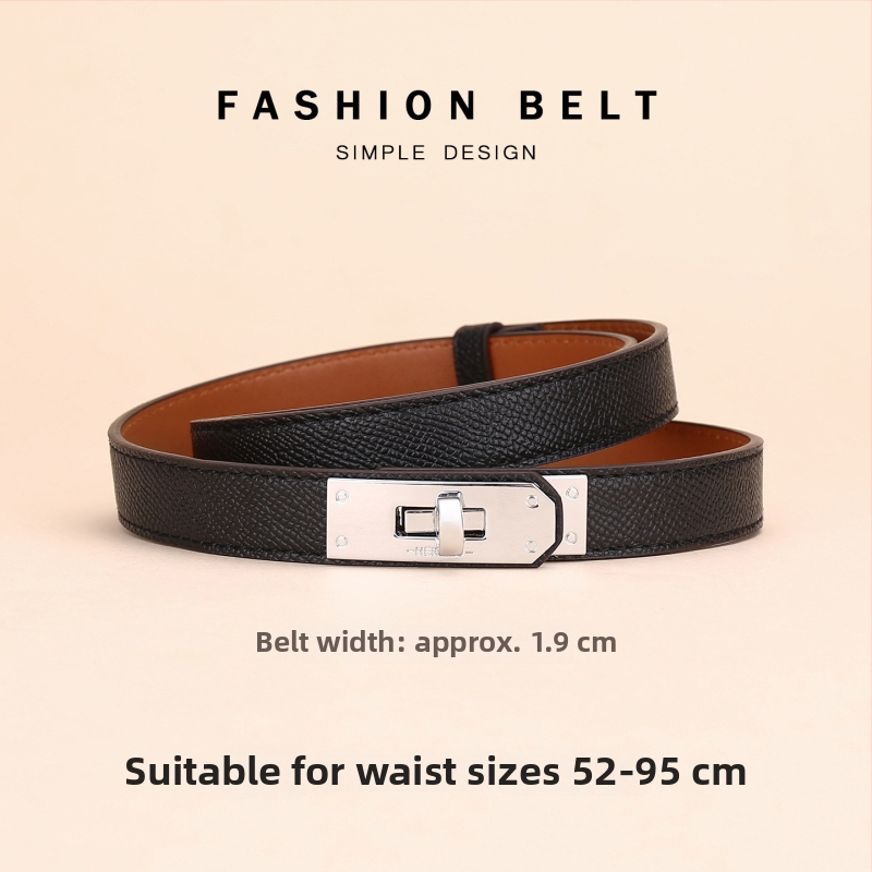 Moteriškas odinis diržas sukniai – dekoratyvinis liemenės diržas, plotis 2–4 cm, sagtis iš lydinio, užsegimas mygtuku