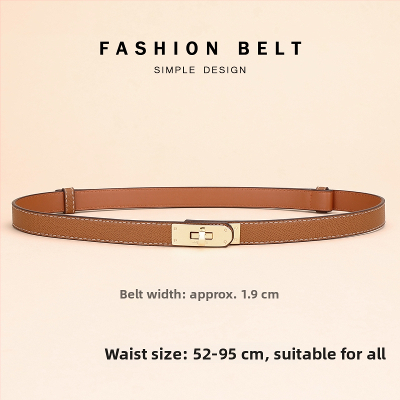 Moteriškas odinis diržas sukniai – dekoratyvinis liemenės diržas, plotis 2–4 cm, sagtis iš lydinio, užsegimas mygtuku