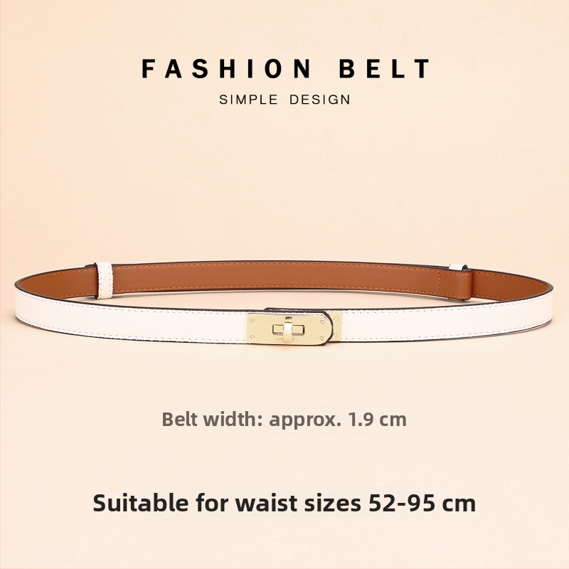 Moteriškas odinis diržas sukniai – dekoratyvinis liemenės diržas, plotis 2–4 cm, sagtis iš lydinio, užsegimas mygtuku