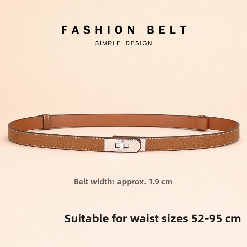 Moteriškas odinis diržas sukniai – dekoratyvinis liemenės diržas, plotis 2–4 cm, sagtis iš lydinio, užsegimas mygtuku