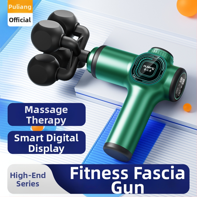 Mini fascia masažuoklis, nešiojamas elektroninės masėjos su LCD ekranu, šepetėlių variklis, 6+ galvelės, integruota baterija 2000–4000 mAh, veikimo trukmė 8–12 val., triukšmas mažesnis nei 36 dB