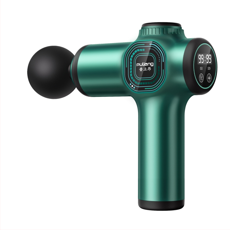 Mini fascia masažuoklis, nešiojamas elektroninės masėjos su LCD ekranu, šepetėlių variklis, 6+ galvelės, integruota baterija 2000–4000 mAh, veikimo trukmė 8–12 val., triukšmas mažesnis nei 36 dB