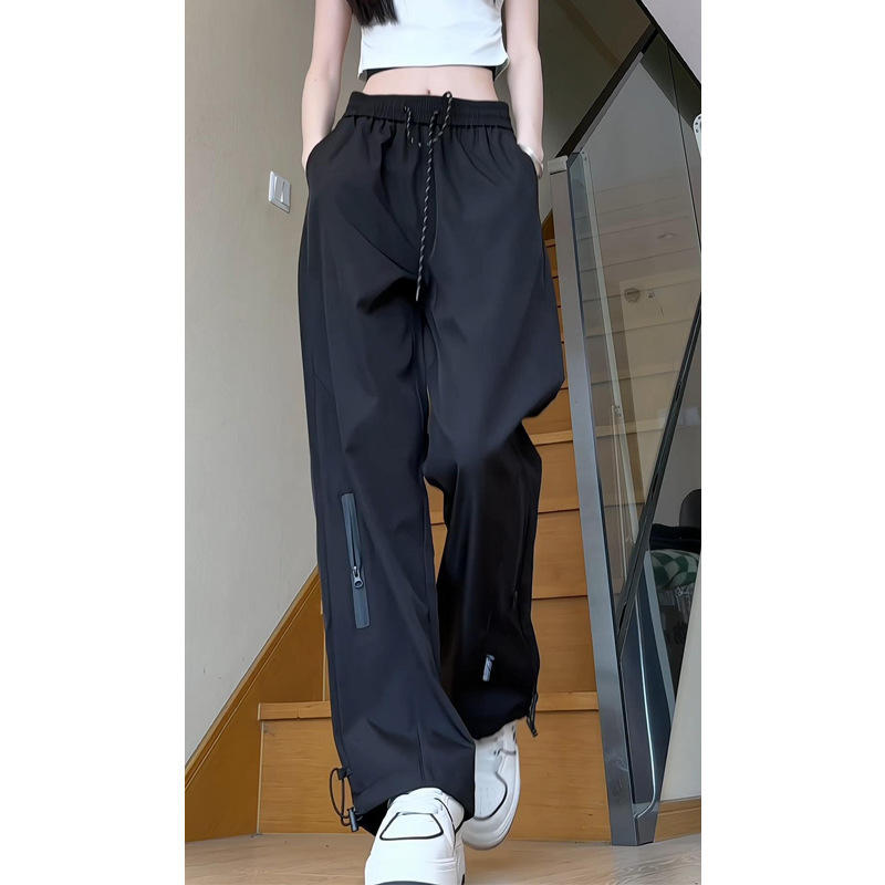 Pantaloni pentru bărbați, croială dreaptă, pentru ciclism și drumeții, softshell impermeabil, talie înaltă cu șnur, amestec poliester-elastan, ușori și elastici