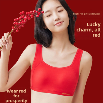 Mergaitėms skirtas vest tipo liemenėlė, nailonas, medvilninė įdaila, pilnas puodelis, plonos formuotos puodeliai