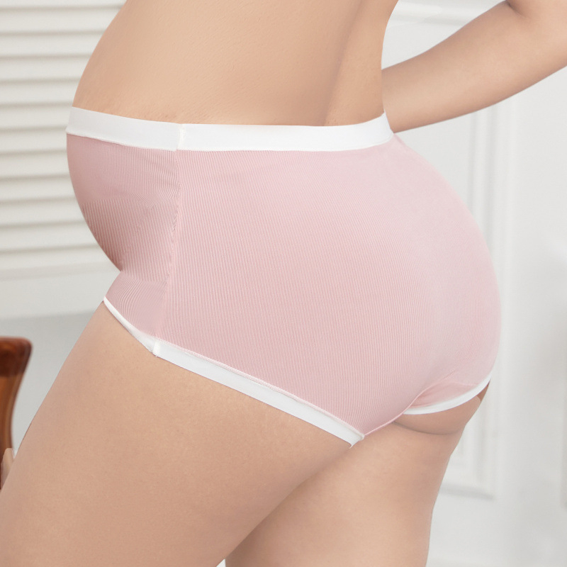 Nėščiųjų kelnaitės su aukštu liemeniu ir pilvo parama, medvilnė, mezginiai, greitas džiūvimas (aukštas liemuo; medvilnė; mezginiai; greitas džiūvimas; įklotas 90–95% medvilnė)