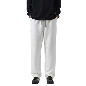 Ανδρικά τζιν, Κορεατικό βασικό στυλ με ίσια γραμμή, μεσαία μέση, κλείσιμο με κορδόνι, βαμβακο-πολυεστερική μίξη