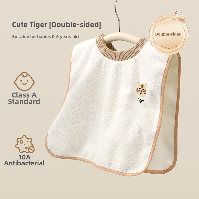 Drizzle Vaikų plovimo skuduras su atsparia bavete – Daugiafunkcinis rankšluostis (polisteris, 150d, plokščias audinys, 80–100 g)