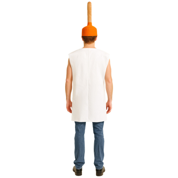 Felnőtt Halloween vécé témájú cosplay jelmez – uniszex, poliészter anyag, színpadi öltözet, 2025 nyár