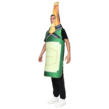 Halloween vidám jelmez színpadi előadásokhoz, uniszex poliészter (95%+), pezsgő/Oktoberfest téma, 2025 tavaszi kiadás