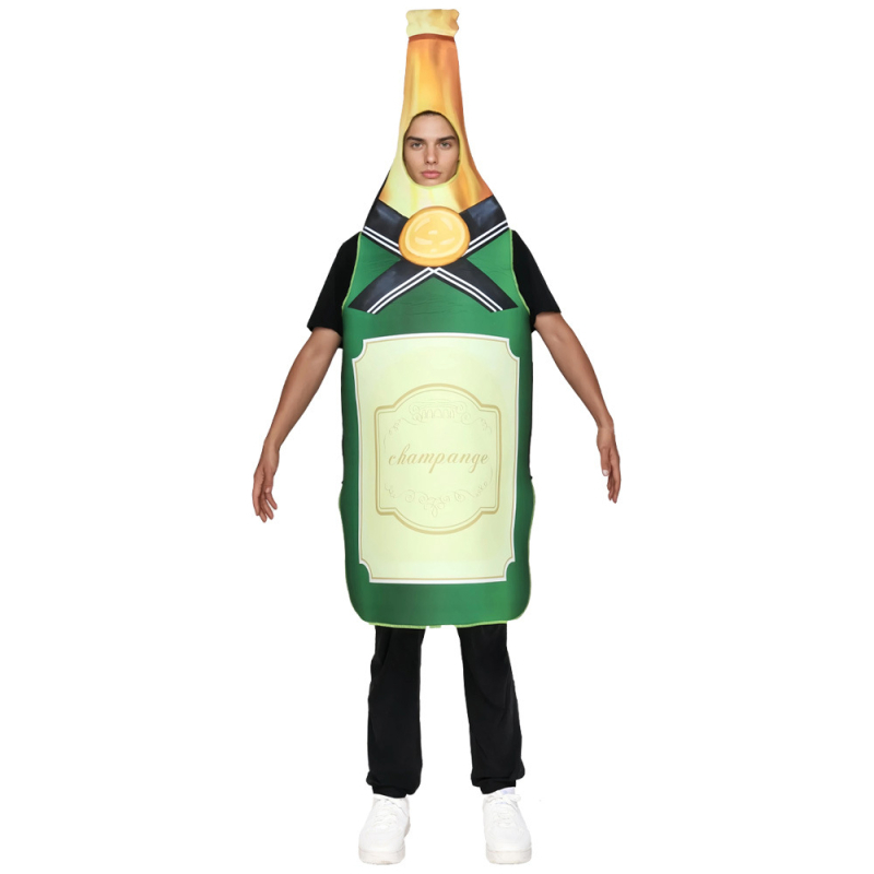 Halloween vidám jelmez színpadi előadásokhoz, uniszex poliészter (95%+), pezsgő/Oktoberfest téma, 2025 tavaszi kiadás