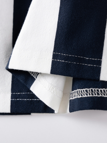 Mergaitėms skirta medvilnė suknelė su ilgomis rankovėmis, princesės stiliaus, dryžių ir animacinių paveikslėlių raštas, 95% medvilnė, švelnus apdaila, pamušalas: medvilnė, amžiaus grupė 3–8 m, rudens 2025 kolekcija.