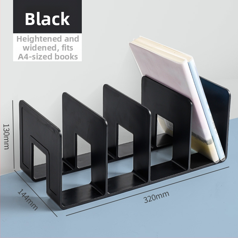 Hongfa 823 Plastikinis stalinis knygų laikiklis su skyrikliu — Modelis 823, Medžiaga: Plastikas, Neto svoris: 320 g, Pakuotė: 72/30