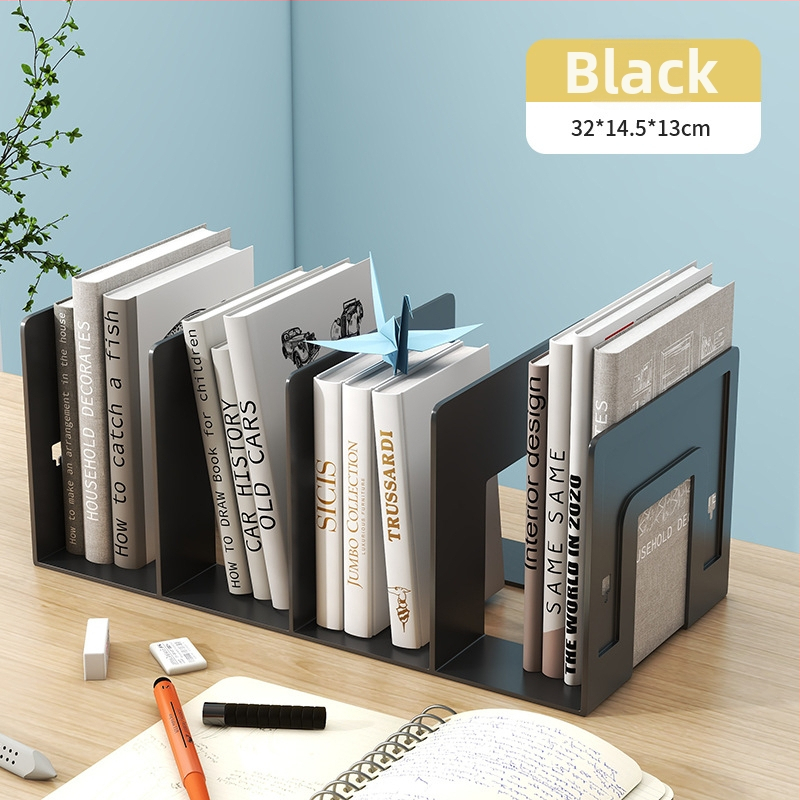 Hongfa 823 Plastikinis stalinis knygų laikiklis su skyrikliu — Modelis 823, Medžiaga: Plastikas, Neto svoris: 320 g, Pakuotė: 72/30