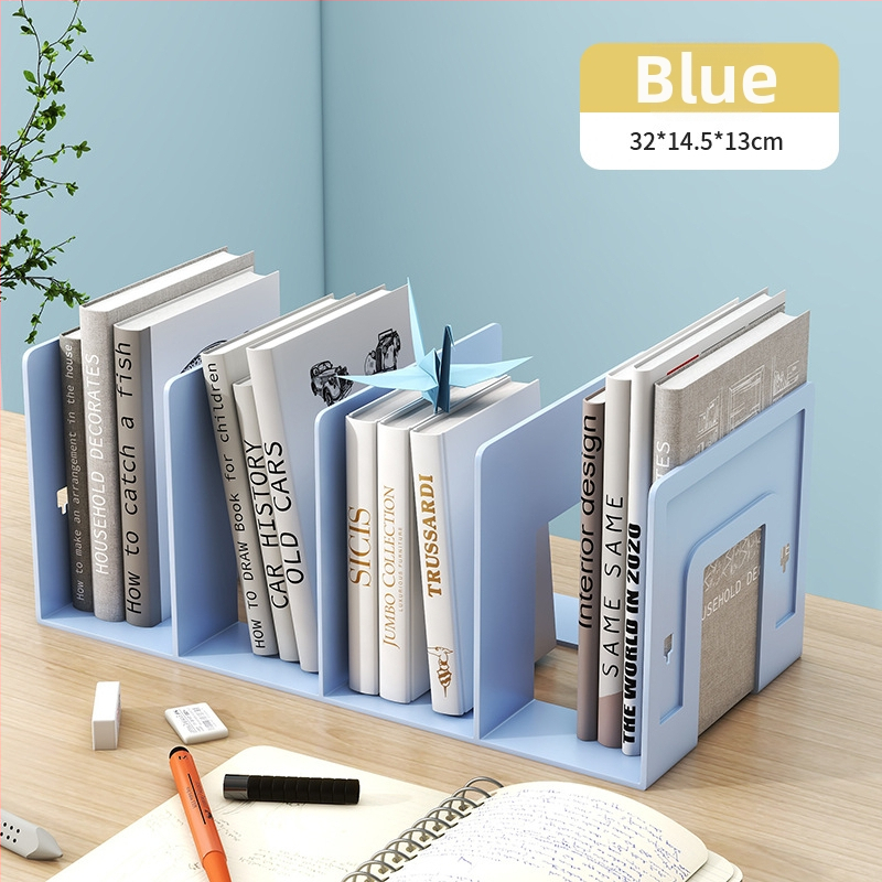 Hongfa 823 Plastikinis stalinis knygų laikiklis su skyrikliu — Modelis 823, Medžiaga: Plastikas, Neto svoris: 320 g, Pakuotė: 72/30
