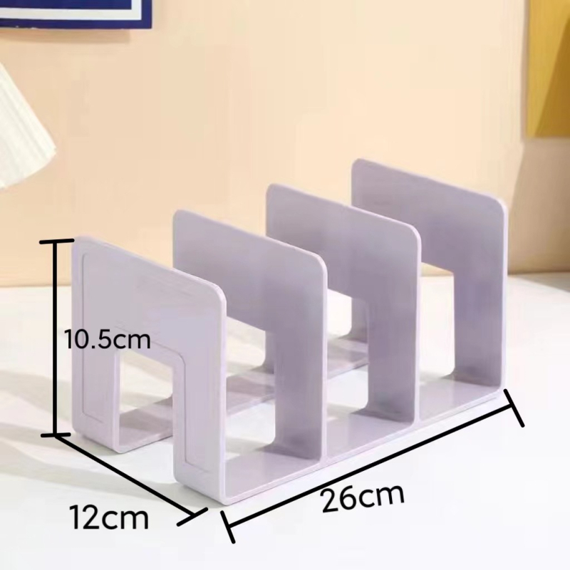 Hongfa 823 Plastikinis stalinis knygų laikiklis su skyrikliu — Modelis 823, Medžiaga: Plastikas, Neto svoris: 320 g, Pakuotė: 72/30