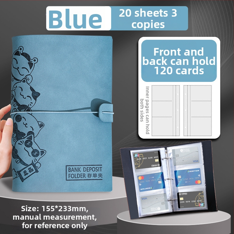 Vieno klipsų laikmena su laisvais lapais, PU oda, pritaikymas su logotipo spauda