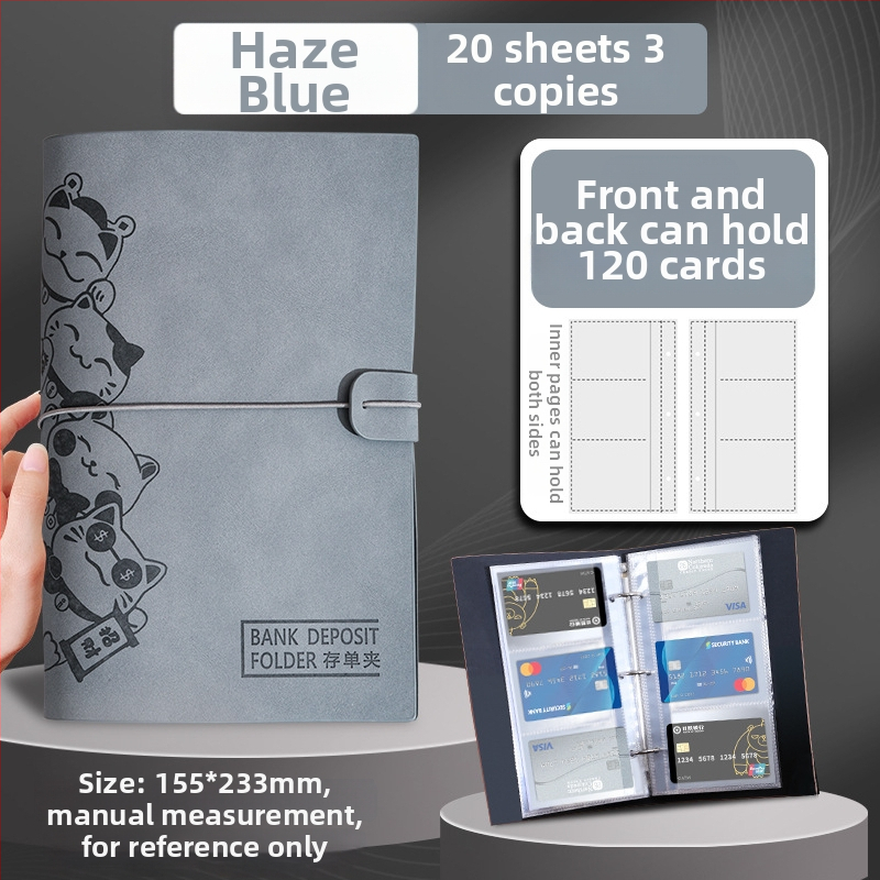 Vieno klipsų laikmena su laisvais lapais, PU oda, pritaikymas su logotipo spauda