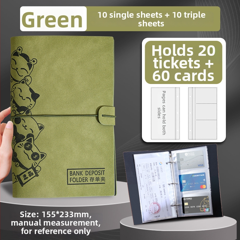 Vieno klipsų laikmena su laisvais lapais, PU oda, pritaikymas su logotipo spauda