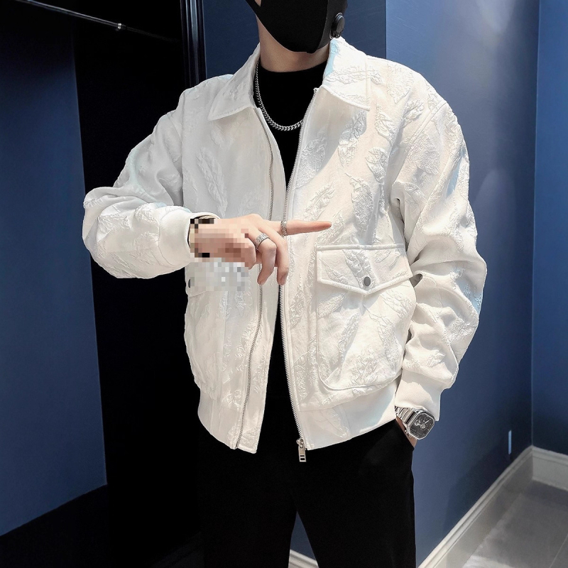 Muška corduroy hooded jakna, ležernog kroja, zatvarač sprijeda