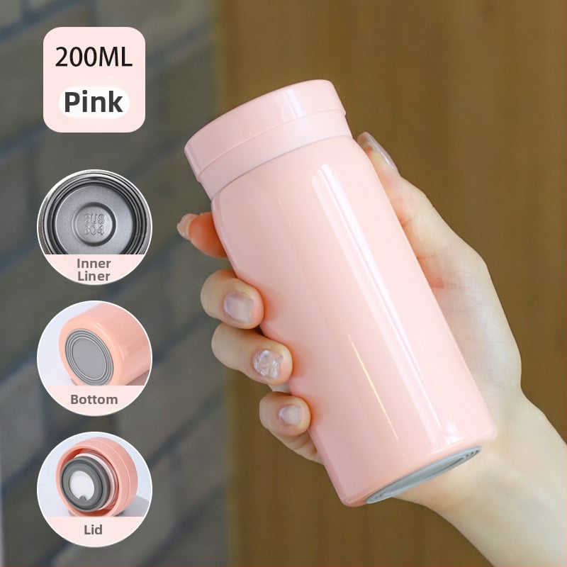 Nerūdijančio plieno izoterminis termoso puodelis su vidiniu 304 ir išoriniu 201, izoliacija 6–12 valandų, temperatūros ekranas, asmeninis logotipas