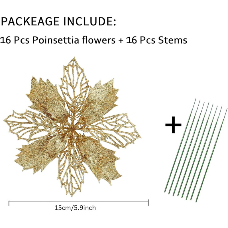 Στολίδια: Xinpeng πλαστικά χριστουγεννιάτικα λουλούδια με κοφτό σχέδιο και παγιέτες; Υλικό: πλαστικό; Μάρκα: Xinpeng; Στυλ: κλασικό, μοντέρνο μινιμαλιστικό, παραδοσιακό; Γιορτή: Χριστούγεννα; Τύπος: διακοσμητικά