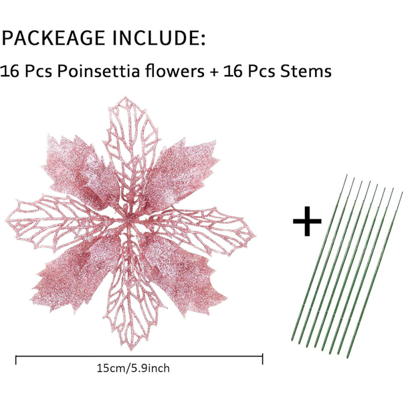 Στολίδια: Xinpeng πλαστικά χριστουγεννιάτικα λουλούδια με κοφτό σχέδιο και παγιέτες; Υλικό: πλαστικό; Μάρκα: Xinpeng; Στυλ: κλασικό, μοντέρνο μινιμαλιστικό, παραδοσιακό; Γιορτή: Χριστούγεννα; Τύπος: διακοσμητικά