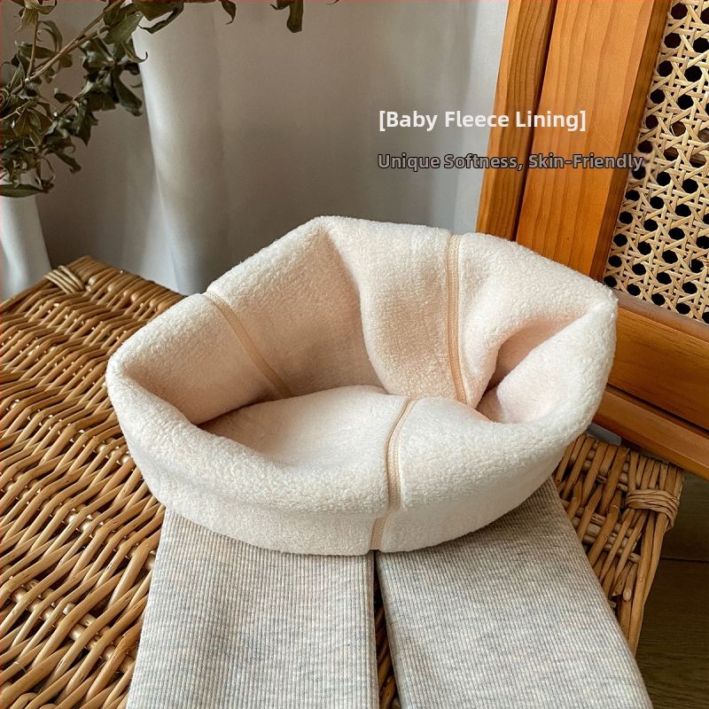 Detské zimné hrubé pančuchy, jednofarebné, pre deti 3–8 rokov, polyester