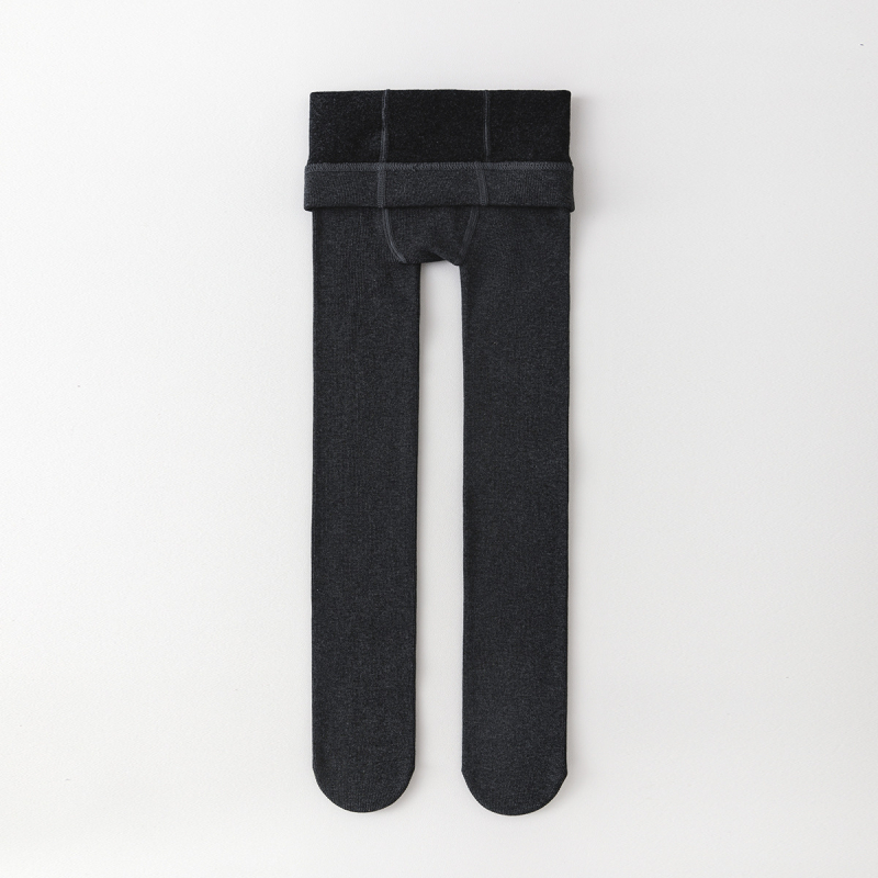 Gyerekeknek téli vastag harisnya, egyszínű, 3–8 év, poliészter