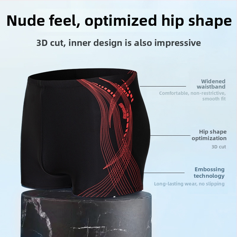 Autonomy Vyriški Išsiuvinti Boxer Šortai Plaukimo Ir Vandens Pramogoms – Poliesteris 85%, Pamušalas Poliesteris, Stilius Briefs