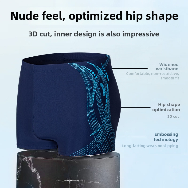 Autonomy Vyriški Išsiuvinti Boxer Šortai Plaukimo Ir Vandens Pramogoms – Poliesteris 85%, Pamušalas Poliesteris, Stilius Briefs