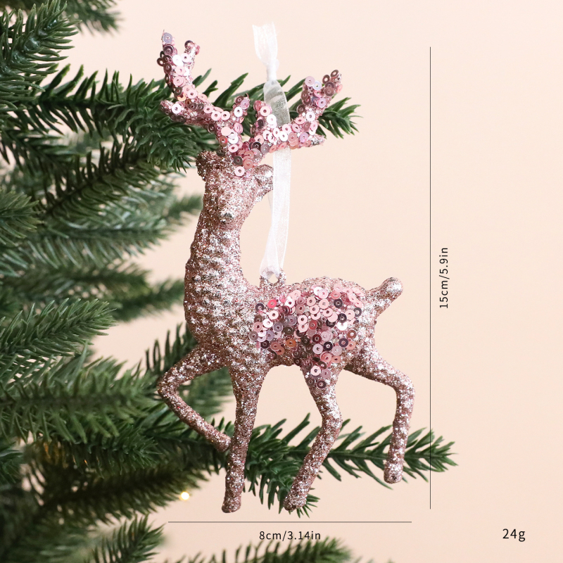 Ακρυλικό χριστουγεννιάτικο κρεμαστό με χιονονιφάδα