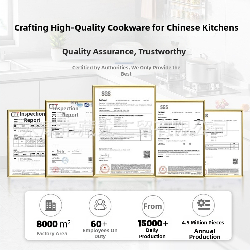CYJ-JG-006 Maifan akmens nepielipīga panna ar daudzslāņu dibenu, piemērota indukcijai un gāzes plītēm