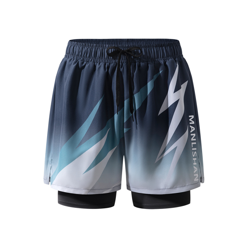 Ανδρικά μαγιό σορτς, γρήγορο στέγνωμα και διαπνέοντα, πολυεστέρας/σπαντέξ (85%/15%), επένδυση 95% πολυεστέρα, 5% σπάντεξ, εκτύπωση, για κολύμβηση και θαλάσσια αθλήματα