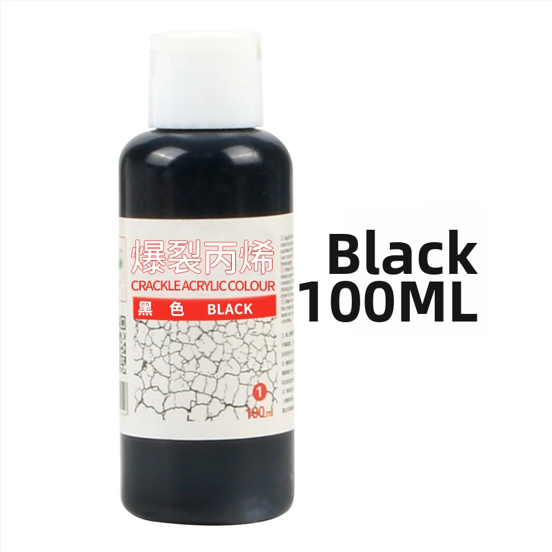 Bubu akrilinių dažų pigmentas, 100 ml, pagrindinis įpakavimas, skirtas eksploziškai akrilinei tapybai