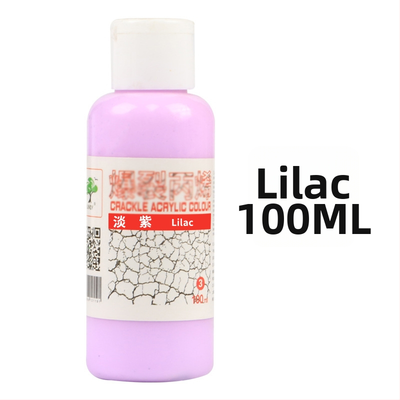 Bubu akrilinių dažų pigmentas, 100 ml, pagrindinis įpakavimas, skirtas eksploziškai akrilinei tapybai