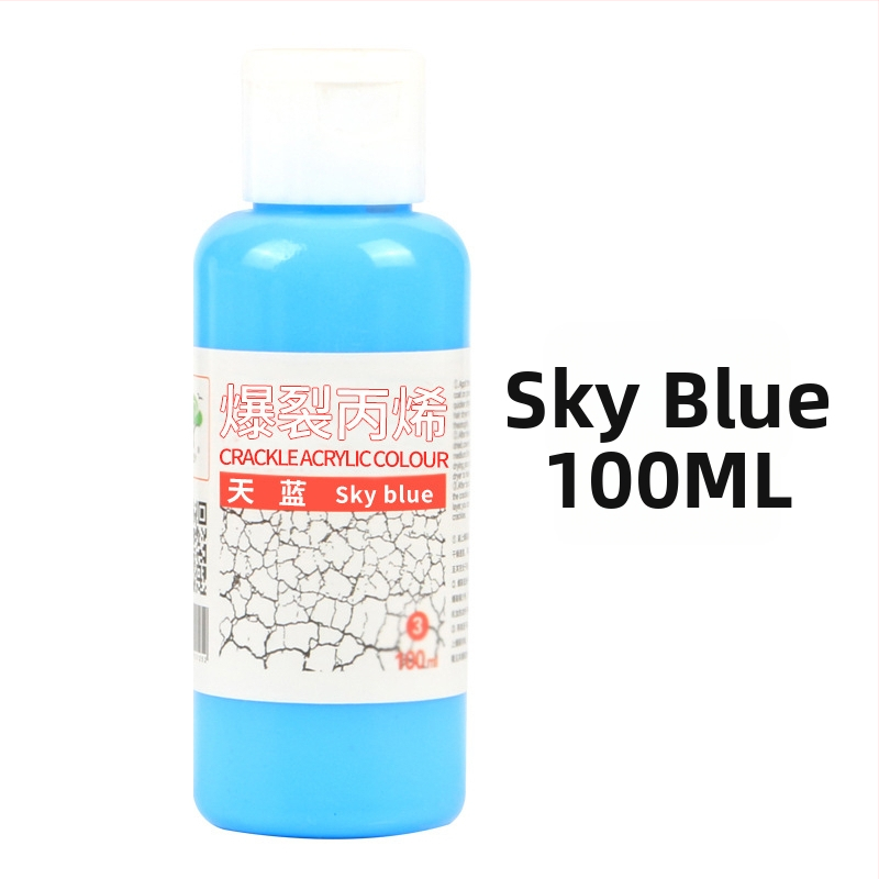 Bubu akrilinių dažų pigmentas, 100 ml, pagrindinis įpakavimas, skirtas eksploziškai akrilinei tapybai