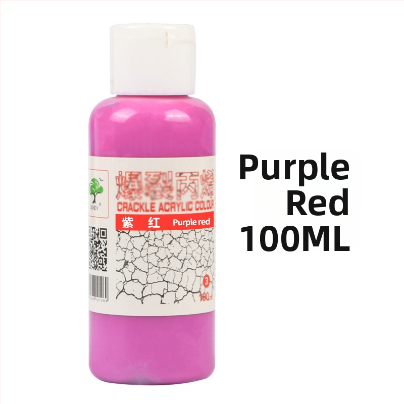 Bubu akrilinių dažų pigmentas, 100 ml, pagrindinis įpakavimas, skirtas eksploziškai akrilinei tapybai