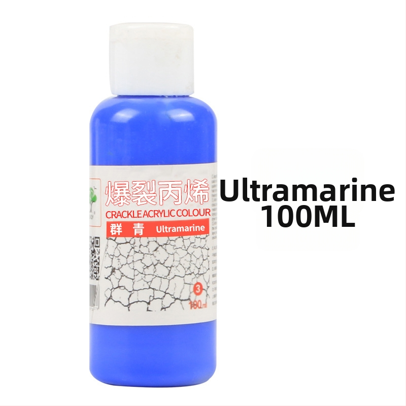 Bubu akrilinių dažų pigmentas, 100 ml, pagrindinis įpakavimas, skirtas eksploziškai akrilinei tapybai