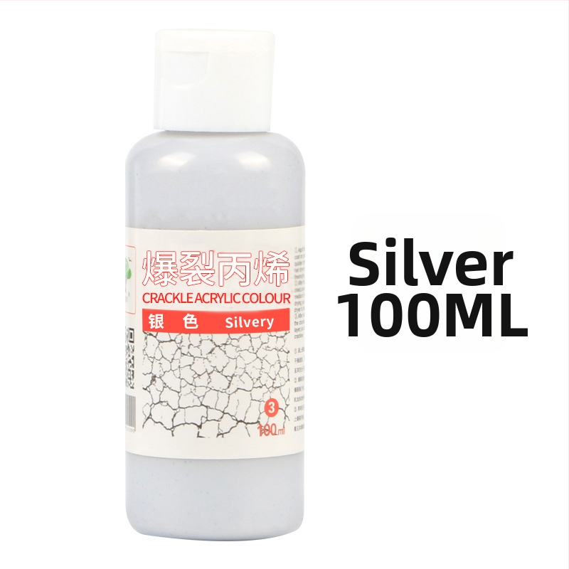 Bubu akrilinių dažų pigmentas, 100 ml, pagrindinis įpakavimas, skirtas eksploziškai akrilinei tapybai