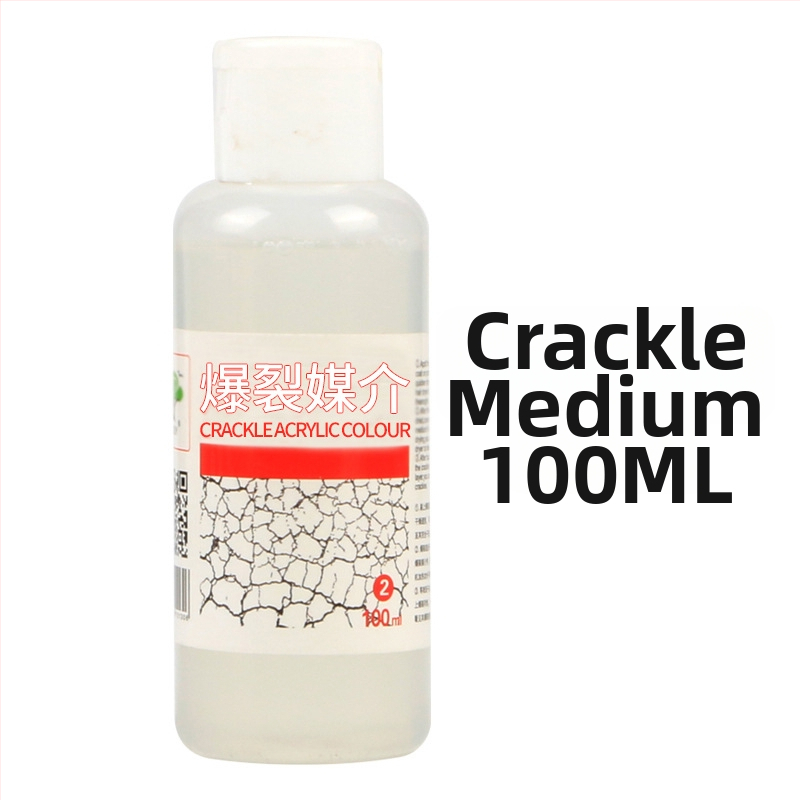 Bubu akrilinių dažų pigmentas, 100 ml, pagrindinis įpakavimas, skirtas eksploziškai akrilinei tapybai