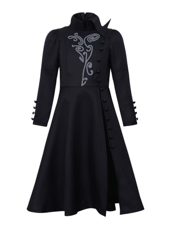 Boszorkány cosplay szoknya – poliészter és elasztán anyagból, nőknek, anime játék szerepjátékhoz, 2025 tél