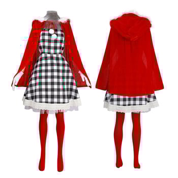 Costum cosplay Cindy Christmas Monster pentru jocuri animate, unisex, poliester cu 80–90% spandex, ediția de iarnă 2023