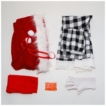 Costum cosplay Cindy Christmas Monster pentru jocuri animate, unisex, poliester cu 80–90% spandex, ediția de iarnă 2023