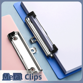 A4 plokštės klipas – plastikinis klipas, PP medžiaga, modelis 5316/5317, plokštės storis 1,5 mm, tinka A3 popieriui