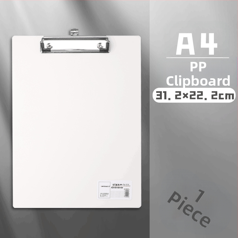 A4 plokštės klipas – plastikinis klipas, PP medžiaga, modelis 5316/5317, plokštės storis 1,5 mm, tinka A3 popieriui