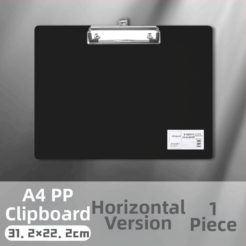 A4 plokštės klipas – plastikinis klipas, PP medžiaga, modelis 5316/5317, plokštės storis 1,5 mm, tinka A3 popieriui